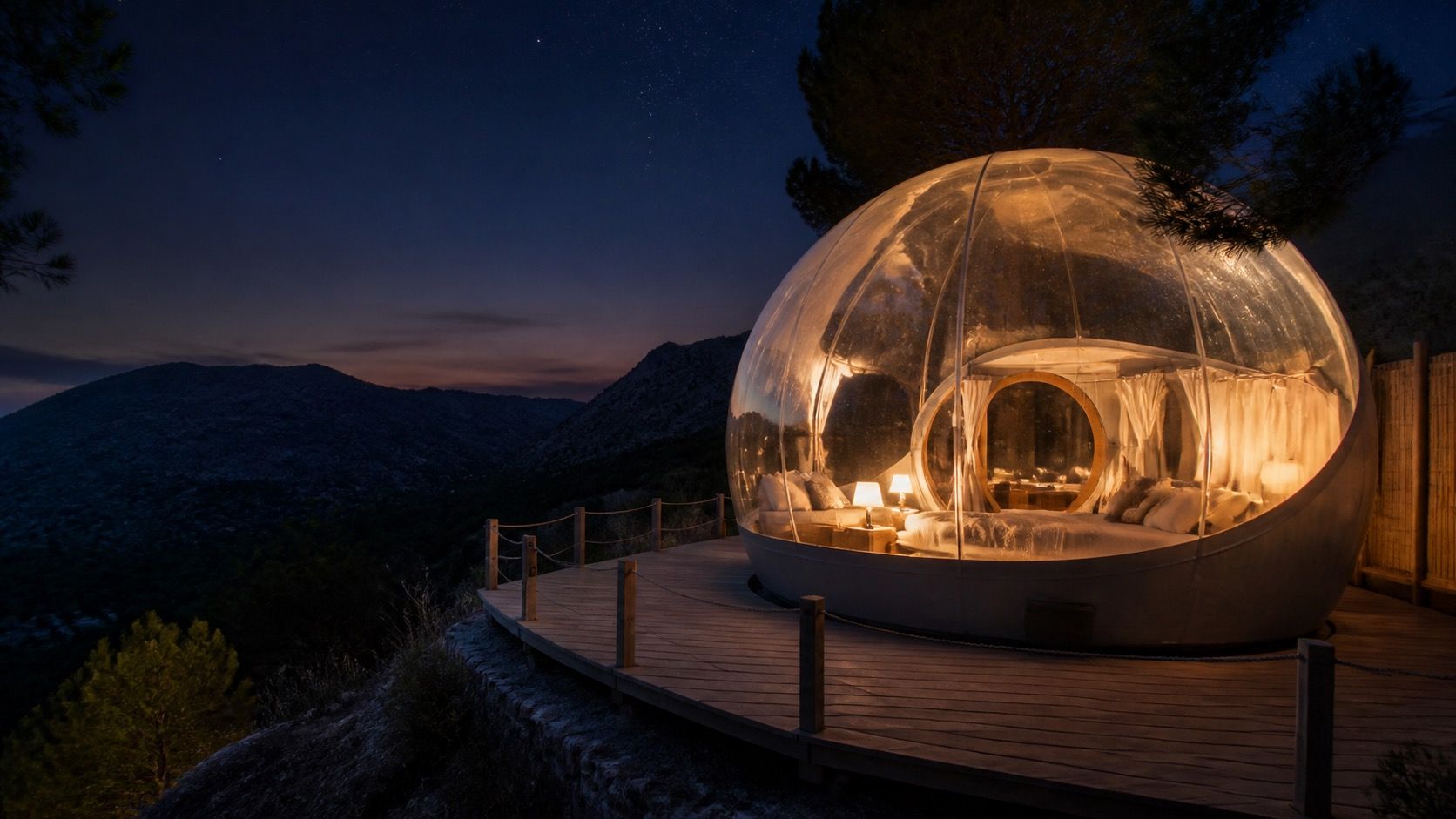 Guadalest Galaxy Bubble